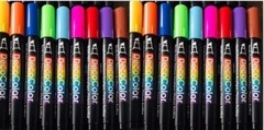 TWO FULL SETS – 9 COLOR. Deco Acrylic Paint Markers. 18 markers In total.