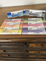 ABT PRO Alcohol-Based Ink Dual Tip MARKER Brush &Chisel Layer Colors Various Gra