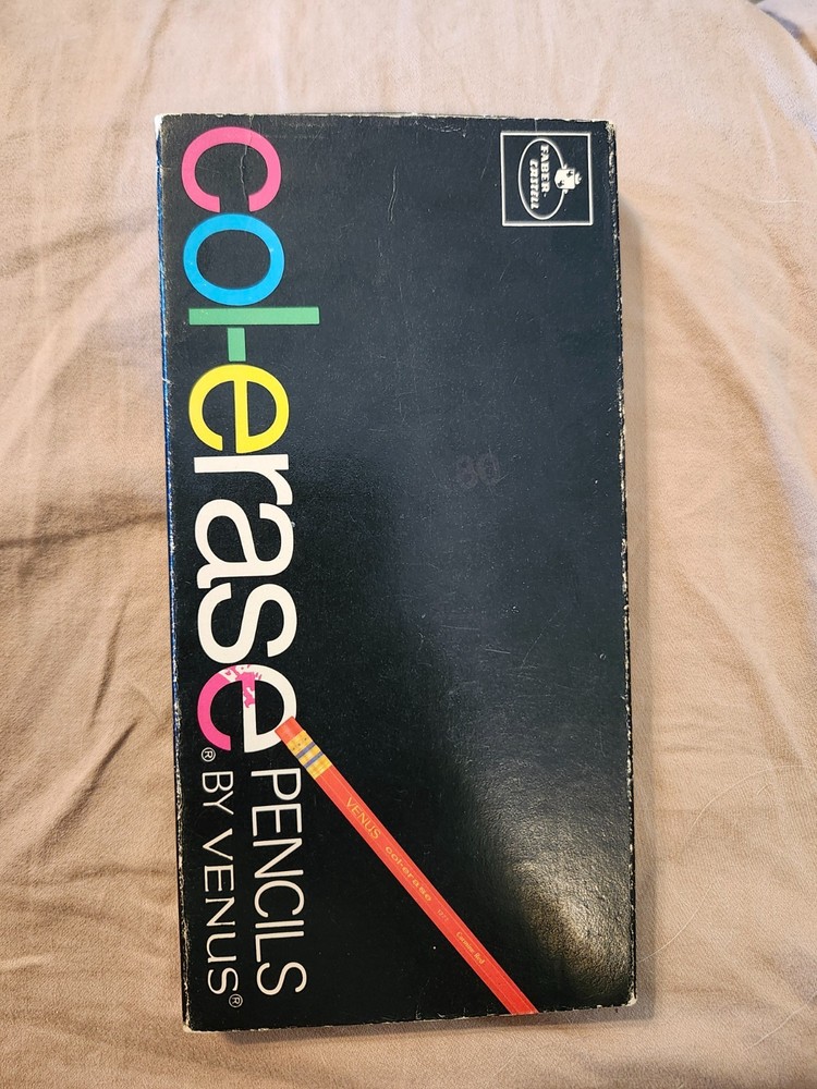 1 Boxes ~ Vintage Col-erase Pencils Venus No. 1200-12 Color Sets