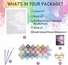 Paint by Numbers Kit for Adults, Cherry Blossom Adult