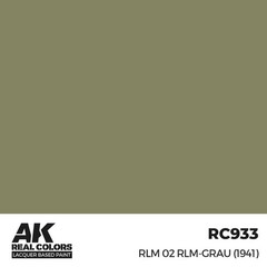 AK-RC933 AK Interactive Real Colors RLM 02 RLM-GRAU (1941) 17 ml.