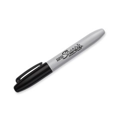 Black Sharpie 1 Count (Pack of 1),
