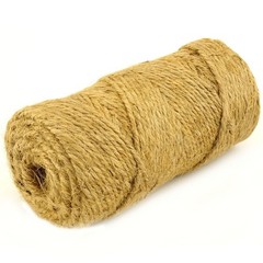 Jute Twine Heavy Duty 520 ft – 3 Ply Strong Soft Natural Fiber Brown Jute for…