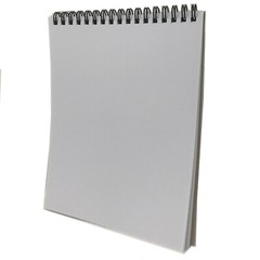 BAZIC Sketch Pad 30 Sheets 9″ X 12″ Top Spiral Sketchbook Drawing Pads, 2-Pack