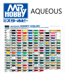 Mr. Hobby AQUEOUS Acrylic Paint 10ml Bottles H1-H110 COMPLETE RANGE YOUR CHOICE