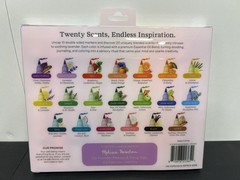 Lifelines Scented Colored Markers, 10 DoubleSided Markers with 20 Colors & Sc…