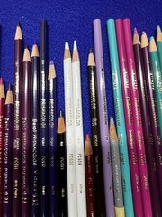 VTG Sanford and Berol Prismacolor Pencils Mixed Lot of 45