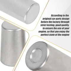 8 Pcs Engine Plugs for Non-AFM GM Engines 4.8, 5.3, 6.0, 6.2 2008-2023 LSX 8 Pcs