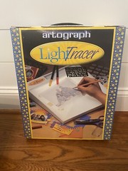 New Sealed Vintage Autograph Light Tracer 10×12” Drawing Box LightTracer 225-365