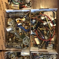 1 pound lot of Steampunk Parts for Artists-Wholesale -assorted smalls @@sale@@#6