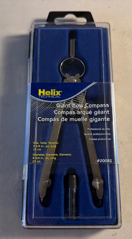 Vintage Helix Giant Bow Compass #20081 – New