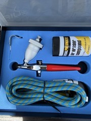 Air Eraser Etching Etch Glass Airbrush Sand Jewelry Fine Parts Cleaner Tool Kit