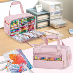 Marker Organizer Case Holding up to 216 Markers, Marker Storage Carrying Bag, La