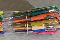 Color It Gel Pens 28 Plus 28 Refills *NEW * Unused Open Box Misc Lot