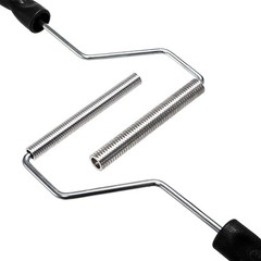 5 Pcs Fiberglass Roller Tools Kit, Laminating Silver