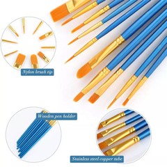 Miniature Model Paint Brushes Fine Detail Painting Brushes 20/40/80/100PC