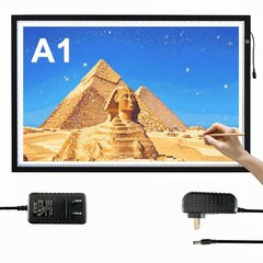 A1 Extra Large LED Light Pad (34.6″x23.6″) – Upgraded Premium, Black