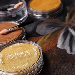 PanPastel Artist Pastels by GOLDEN, Metallics Set, 3 Color, Professional Artist