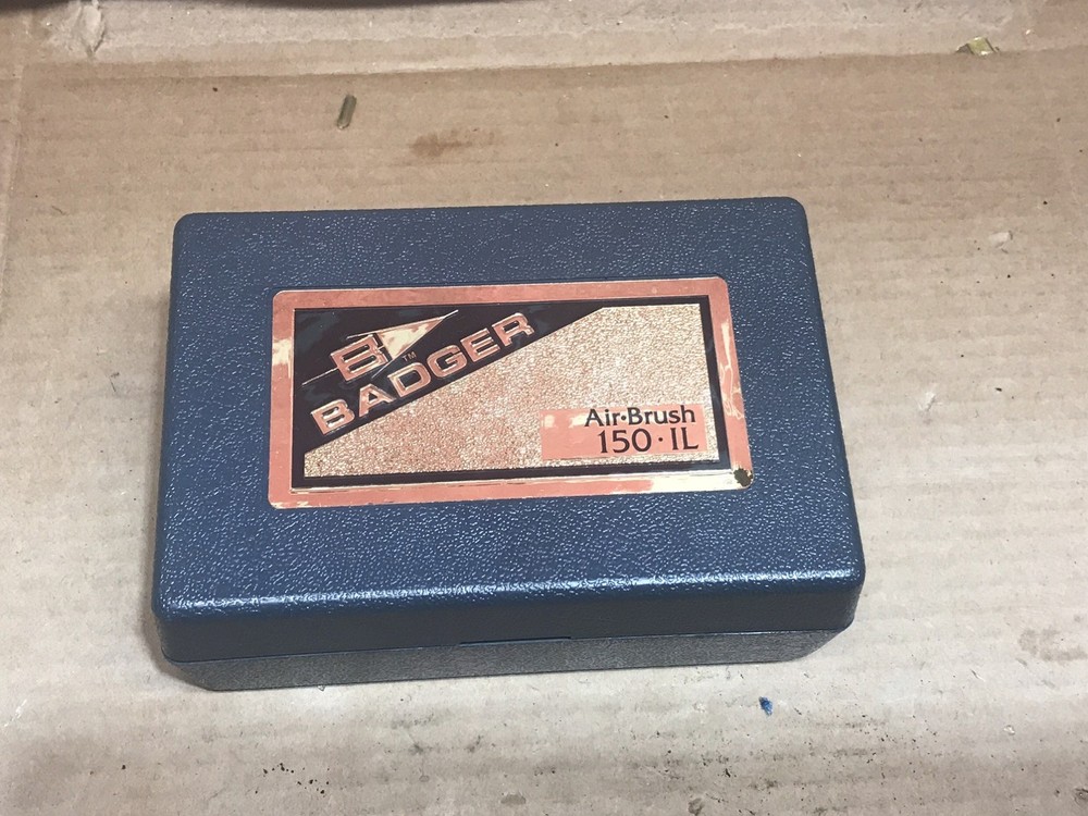 Badger Air-brush 150 IL in Box Made in USA Untested