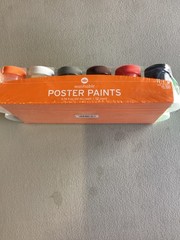2013 Target Washable Poster Paint 12 Count