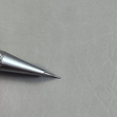 BIC Quantech Mechanical Lead Pencil 0.7 Silver Metal Discontinued RARE