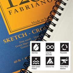 1264 Sketch Pad, 5.5 x 8.5, Light Cream