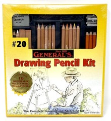 General’s – Drawing Pencil Kit #20 – The Complete Drawing & Sketching Kit SEALED