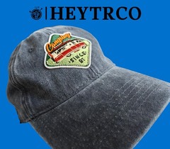 3PCS Washed Baseball Caps for Men with 9PCS Outdoor Camping Iron on Patches, …