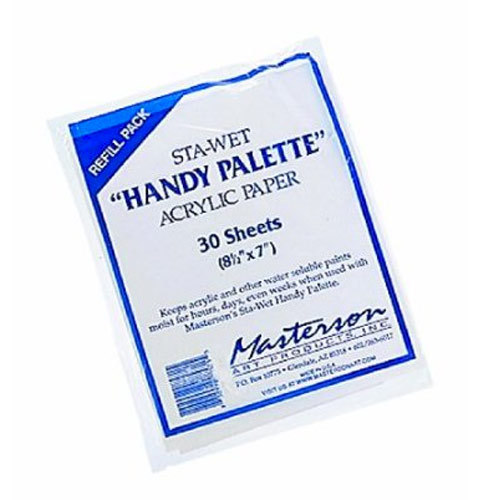Masterson Sta-Wet Handy Acrylic Paper 30 Pk