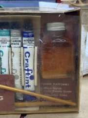 Craftint No. 31 Oil Painting Outfit A Basic Artists Oil Painting Set Vintage USA