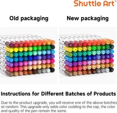 Ultimate 70 Color Art Marker Set with Portable Case – Perfect Gift for Crafters