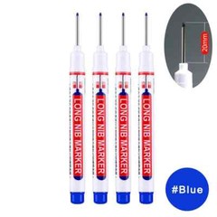 Deep Hole Marker Pen Waterproof Woodworking Tile Metal Long Head Oil Markers Pen
