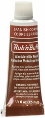 Amaco Rub ‘N Buff Wax Metallic Finish, Spanish Copper, 0.5-Fluid Ounce