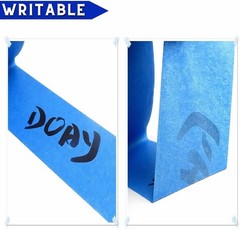 DoAy Blue Painters Tape 1/4″ 3/8″ 1/2″ 0.25″ 0.37″ 0.50″ 0.62″ 0.75″,