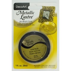 ML02C-28 Metallic Lustre Wax 1-Ounce Gold Rush