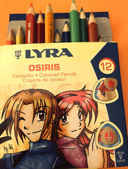 LYRA -Osiris- 12 Triangular Colored Pencils- 12 Colors- 3 mm. -New in Box