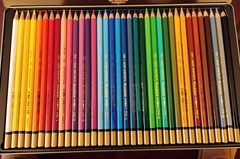 Koh-I-Noor Mondeluz Aquarelle Watercolor Pencils – 36 Set – Water-Soluble