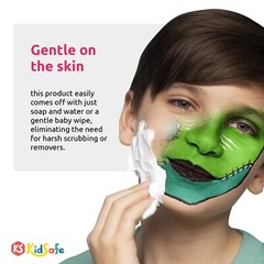 20-Color Face Painting Kit for Kids: Non-Toxic Water-Based Paints