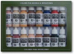Face & Skin Tones Acrylic Paint Set – Perfect for Realistic Miniatures