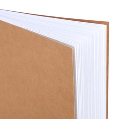 Bulk Notebooks – A6 4 x 6-Inch, Kraft, Unlined, Pack of 24 – Blank Sketchbook…