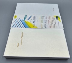 Professional Grade Water Soluble 36 Color Pentel Vistage Wax Pastel Water Brush