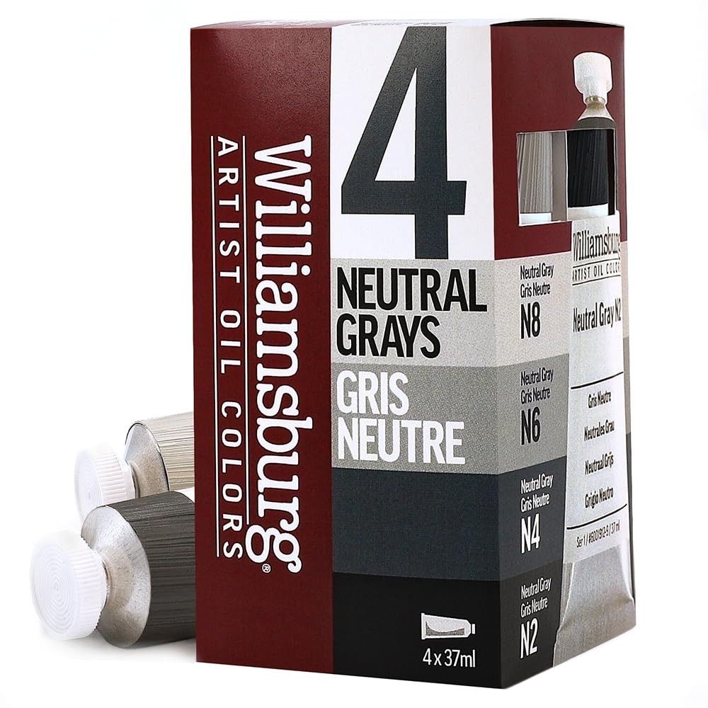 Artist Colors Williamsburg Oil Neutral Gray 4pc Set (60089100)