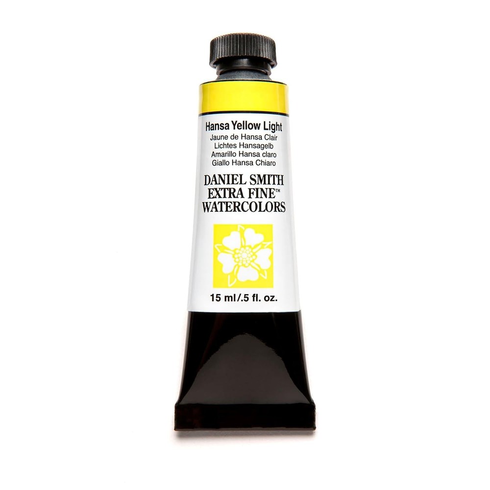 Extra Fine Watercolor Paint Tube Hansa Yellow Light Daniel Smith 15ml