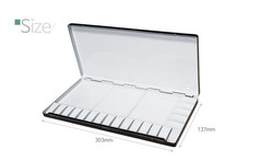 HEUNG IL Aluminum Watercolor Palette 20 Well AL 420 No.420 Metal 303 x 137 mm