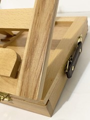 Wooden Table Top Portable Foldable Art Easel Slide Drawer