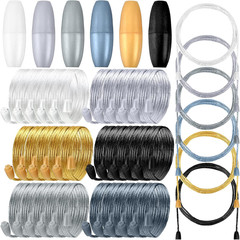 30 Sets Replacement Necklace Cords with Breakaway Clasps DIY Nylon Lanyard Neckl