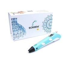 3D Printing Pen W/ Display 3 Colors of PLA Filament Stencil Book Guide & Charger