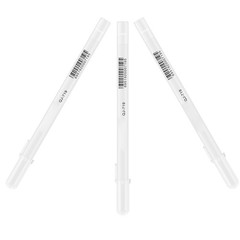 3Pack 0.8mm Fine F Tip White Gel Ink Marker Pen Drawing Art Sketching Painting