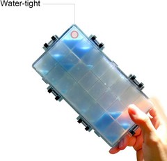 Transon Paint Storage Palette Box 24 Wells Airtight Stay Wet for Watercolor, Gou