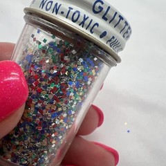 Vintage Wilhold Non Toxic Double Plated Full Brilliance Color Glitter